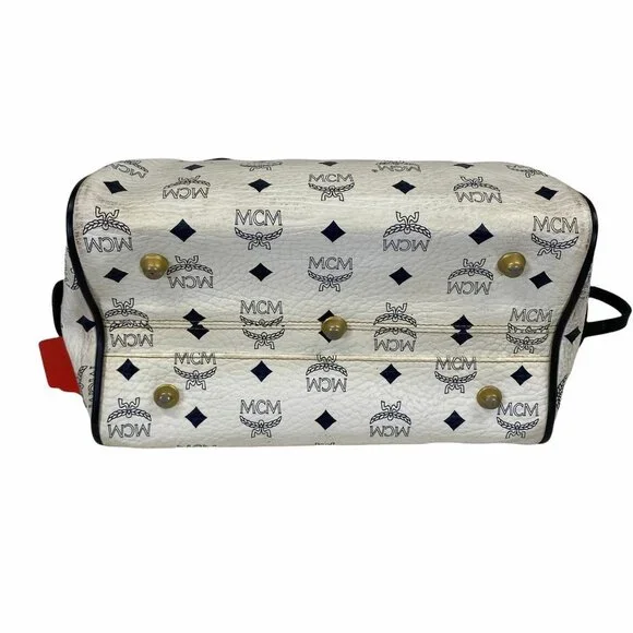 MCM CROSSBODY BAG WHITE PVC 933149 - Picture 9 of 11